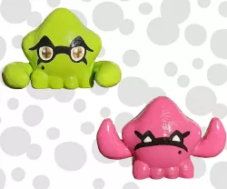 GomiPomi inspired Callie and Marie figurines