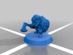HeroScape Dwarves Pack - Axegrinders of the Burning Forge