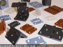 Hinges 180° and 270° - 34 Sizes, All Purpose, Print-in-Place, Ready-to-Print