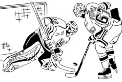 Hockey stencil