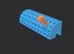 Hole test assay