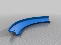 Hot Wheels 90deg Curve 30deg Bank v2