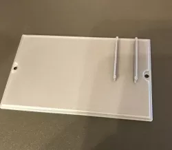 Housing for 5V powersupply with mount for a Arduino Nano