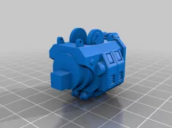 Imperial knight space wolves frost cannon