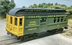 Interurban end for Roundhouse HO Overton coach
