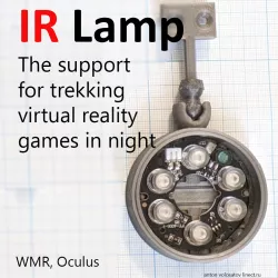 IR Lamp for support VR Tracing in nigth time