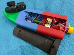 Jetboat shell and nozzle mods