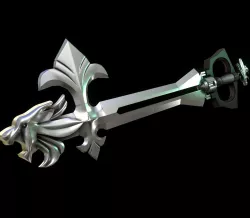 Kingdom Hearts - Sleeping Lion Keyblade