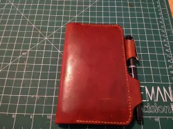 Leather Notebook Wallet Template