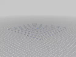 Level bed test first layer