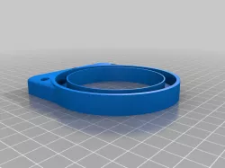 Light Ring Mount for Ivan Miranda 3D printed CNC