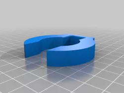 Livescope / Trolling motor cable clip