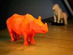 LOW POLY RHINO