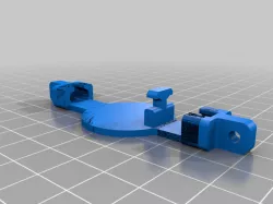 mini bear trap Keychain