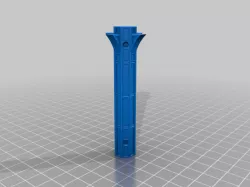 Modular Magnetic Ruins Easy Print Pillar
