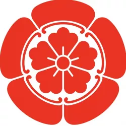 Oda family crest stencil