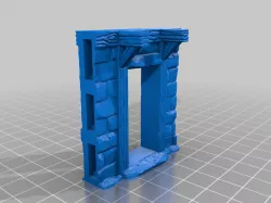 OpenForge 2.0 Facade Stone Brick Doorways with working doors