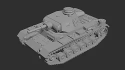 Panzer III H 1:56 Scale