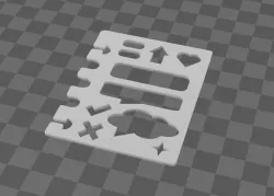Planner stencil