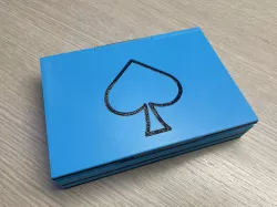 Poker card box