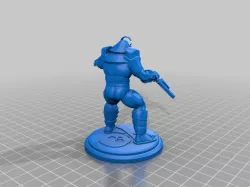 Printable SODOM miniature for Street Fighter Miniatures Game