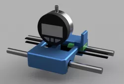 QIDI X-Max Dial Indicator Carriage and Bed Leveling Script