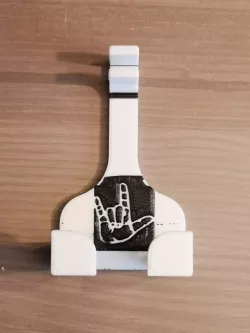 Rasiererhalter mit optionaler Pommesgabel