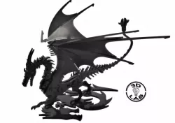 ROBOT DRAGON FLEXIBLE ARTICULATED PUZZLE 3D