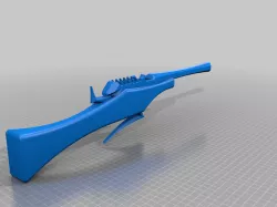 Rubber Band Gun With Magazine