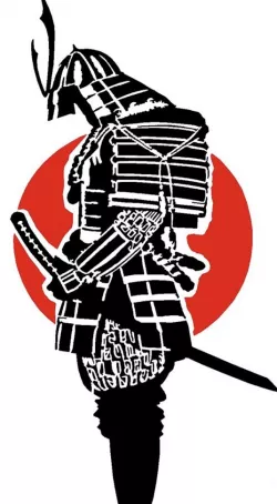 Samurai stencil 3