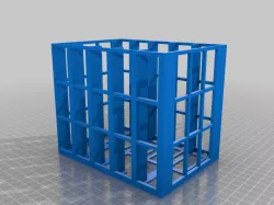Screwless Hard Disk Crate for 5 SATA hard drives
