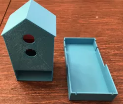 Shorter Wingspan Dice Tower