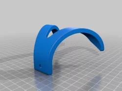 Skateboard/Longboard Wall Hanger - No Support Print