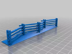 Snake Rail Fence - 28mm Wargaming