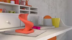 Spiral Dice Tower
