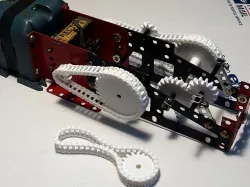 Sprockets/Gears For Print In Place Gear Chain - Fischertechnik