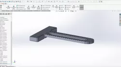 Square Ruler with Protractor