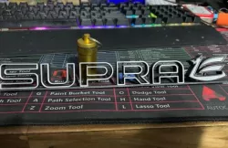 Supra text with dragon 