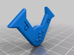 Tactile DNA - Universal Model with Braille