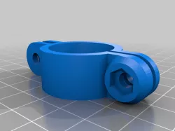 Taschenlampenhalterung Rundhalterung Gopro Mount I Flashlight holder round holder Gopro MountD20/25/27,5/30/35