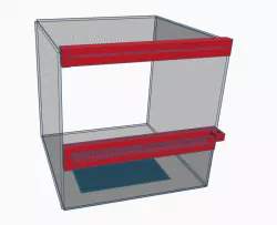 Terrarium Door Hinge