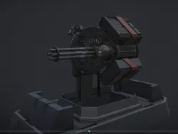 The Expanse MCRN PDC - 40mm gatling autocannon - 400 followers Sunday special! 