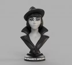 The Spaghetti Detective bust by Wekster (now with multicolor)