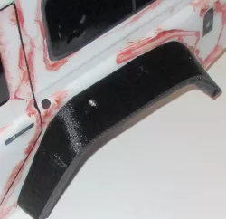 TRX4 defender rear fender flares