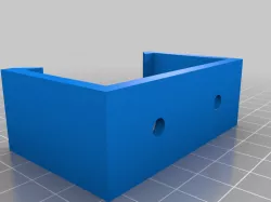 Universal Rectangular Clip - Fully Customizable - Parametric SCAD