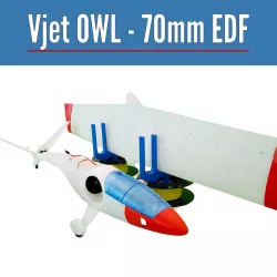 VJet OWL 70mm EDF  from OWLplane - test files