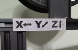 Voxelab 3 Axis sign for / Ender