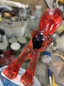 waing groot colored heart