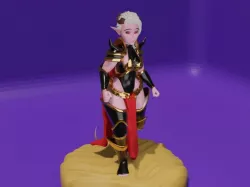 Warlock Female Tiefling