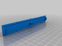 Workzone tray writeable label plate